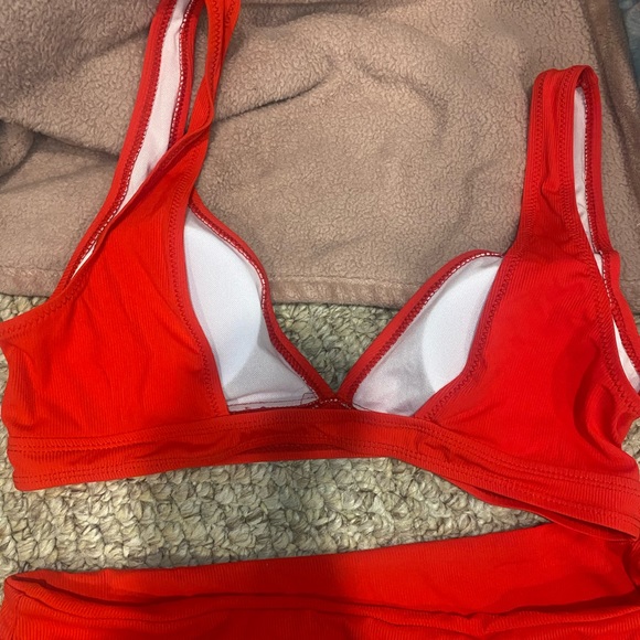 Red swimsuit - Picture 2 of 2
